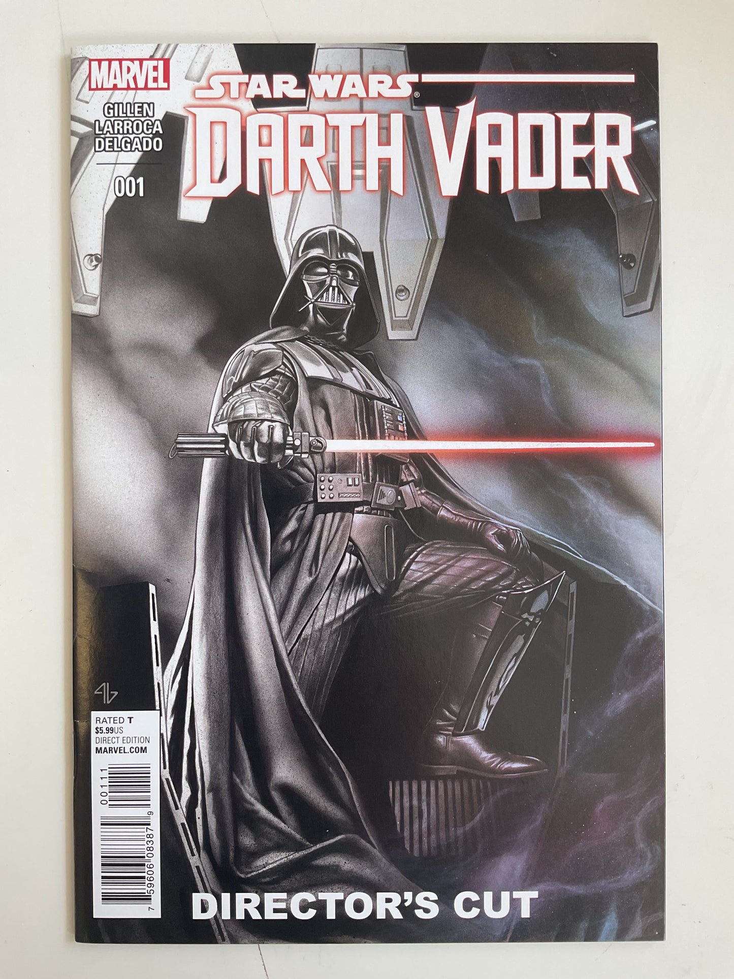 Star Wars Darth Vader #1 Director’s Cut 2015 Marvel Comics