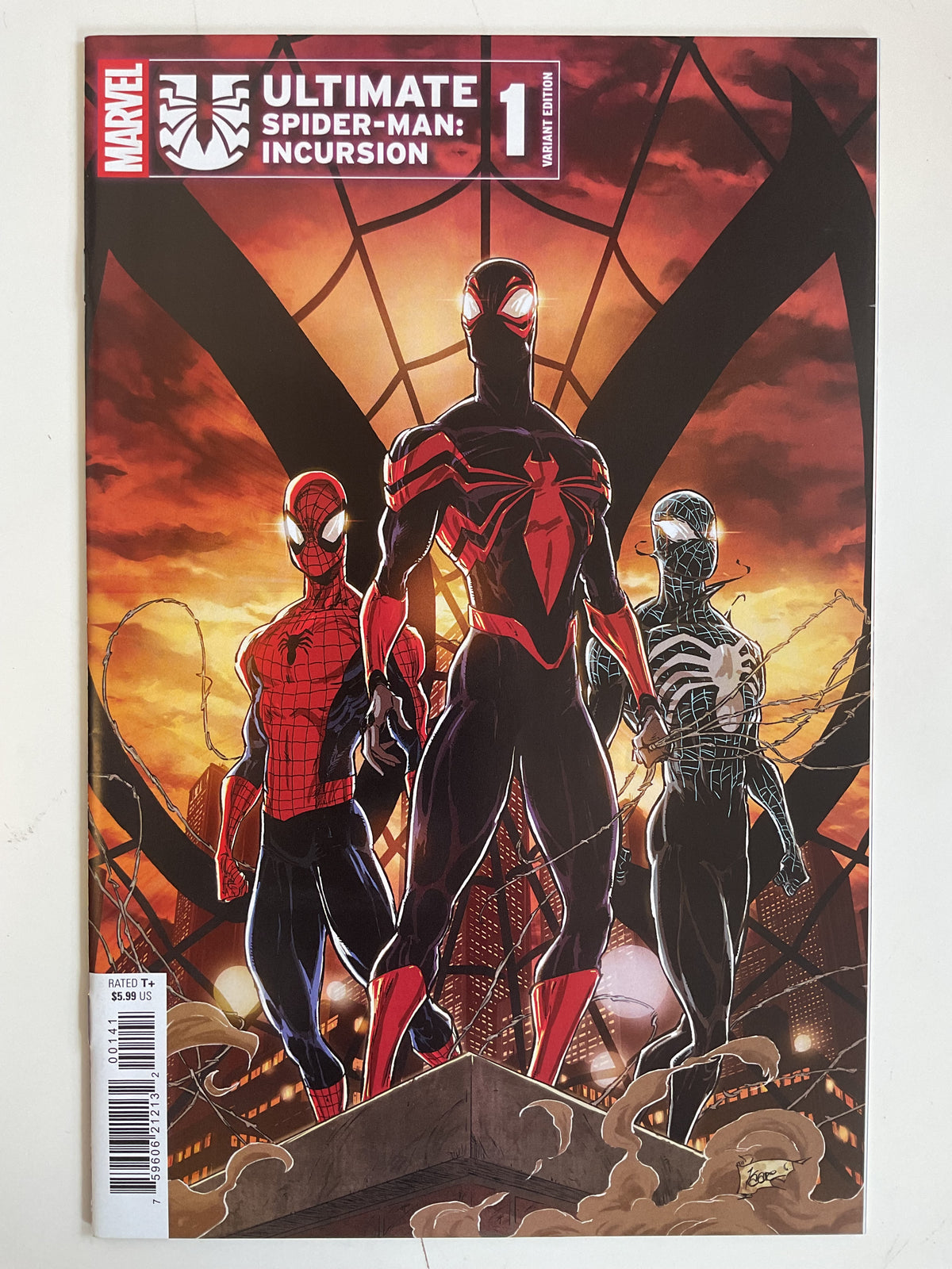 Ultimate Spider-Man Incursion #1 2025 Marvel Comics Kaare Andrews Variant