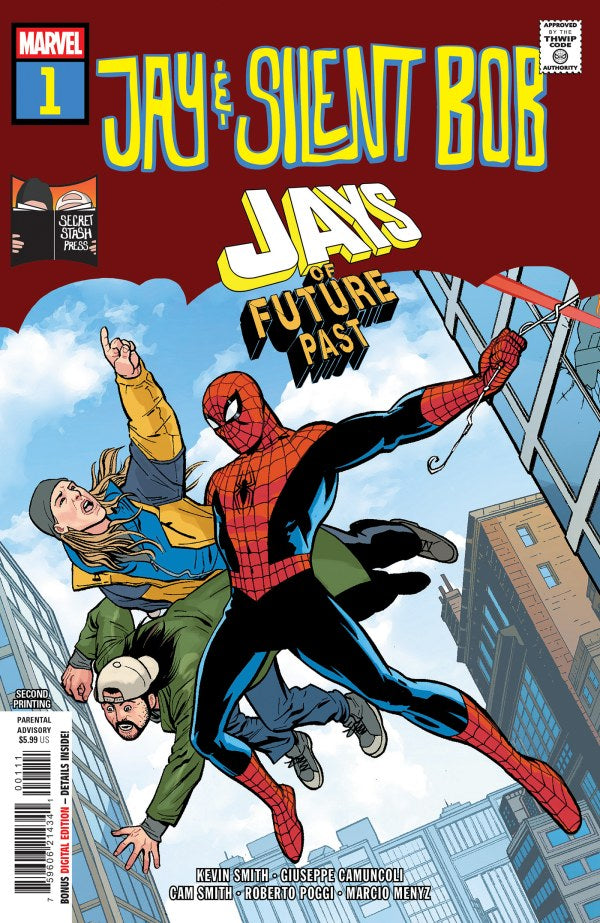 Jay And Silent Bob Jays Of Future Past #1 2nd Print 2026 Marvel Comics
