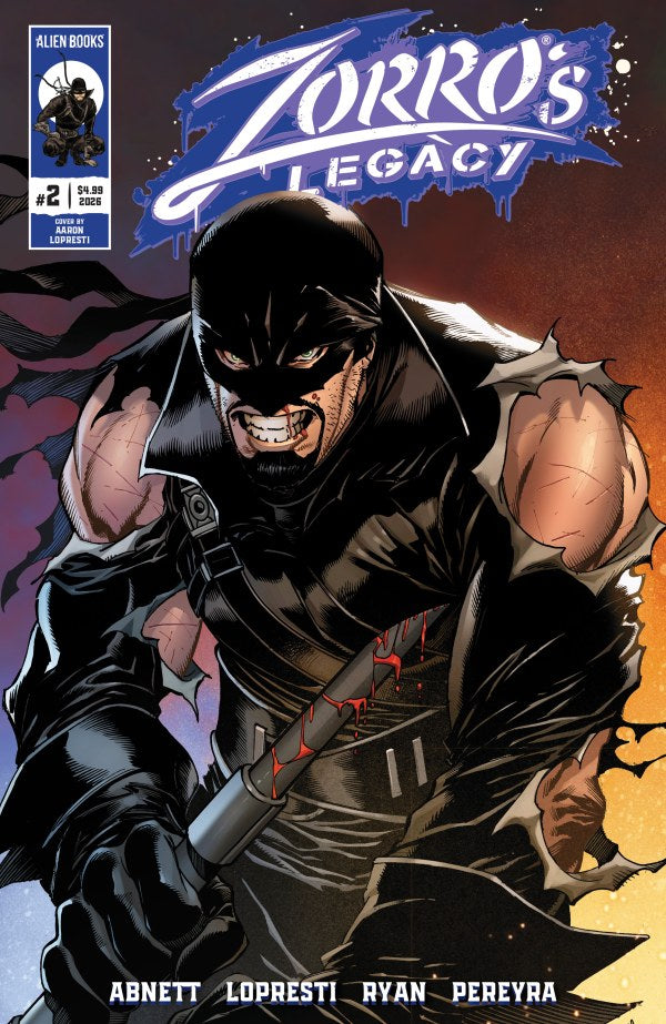 Zorro’s Legacy #2 2026 Alien Books