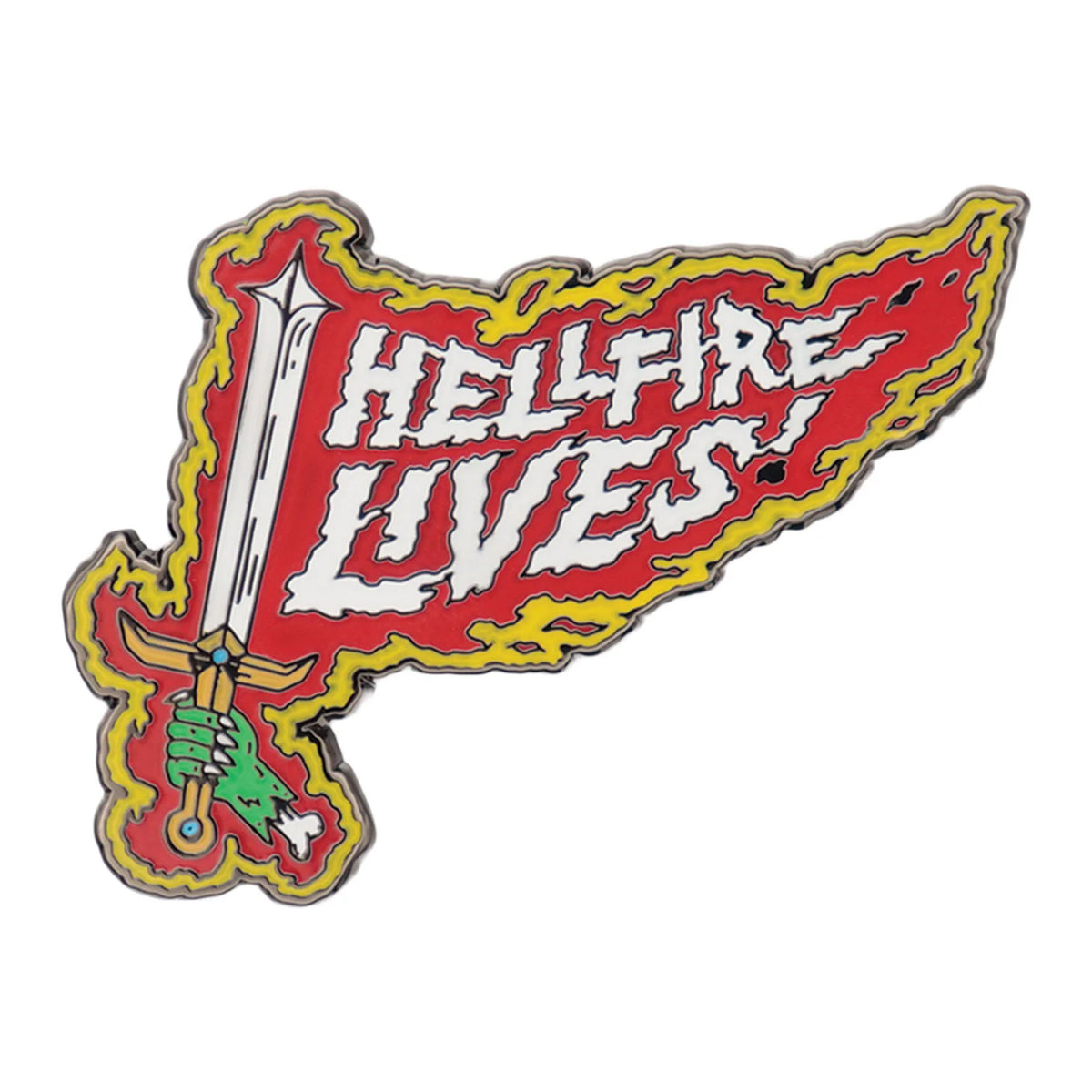 Stranger Things Hellfire Lives Pin Badge Limited Edition