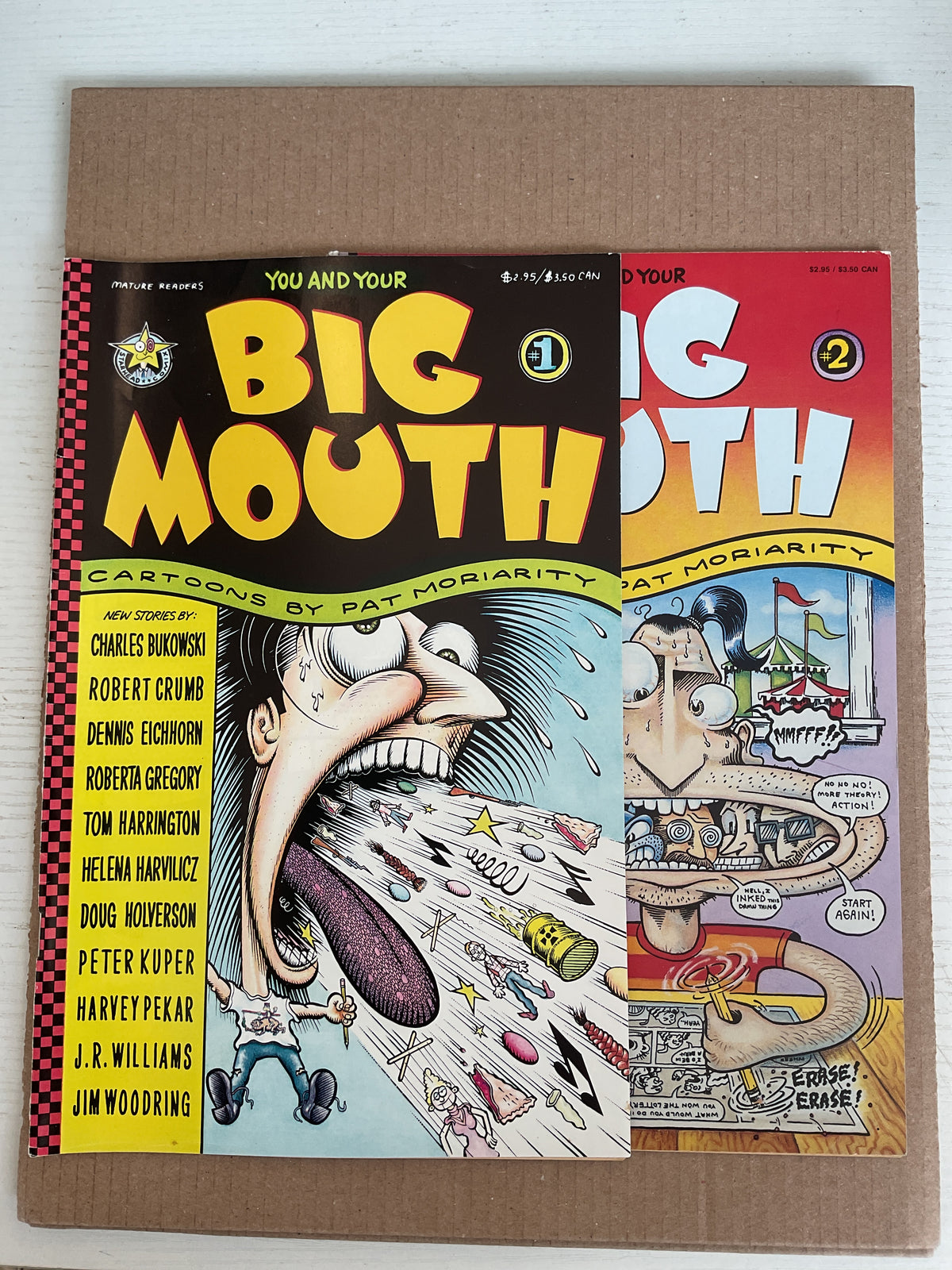 Big Mouth #1-2 1992 Starhead Comics Complete Series