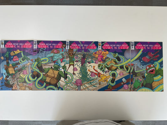 Teenage Mutant Ninja Turtles Dimension X #1-5 2017 IDW Publishing