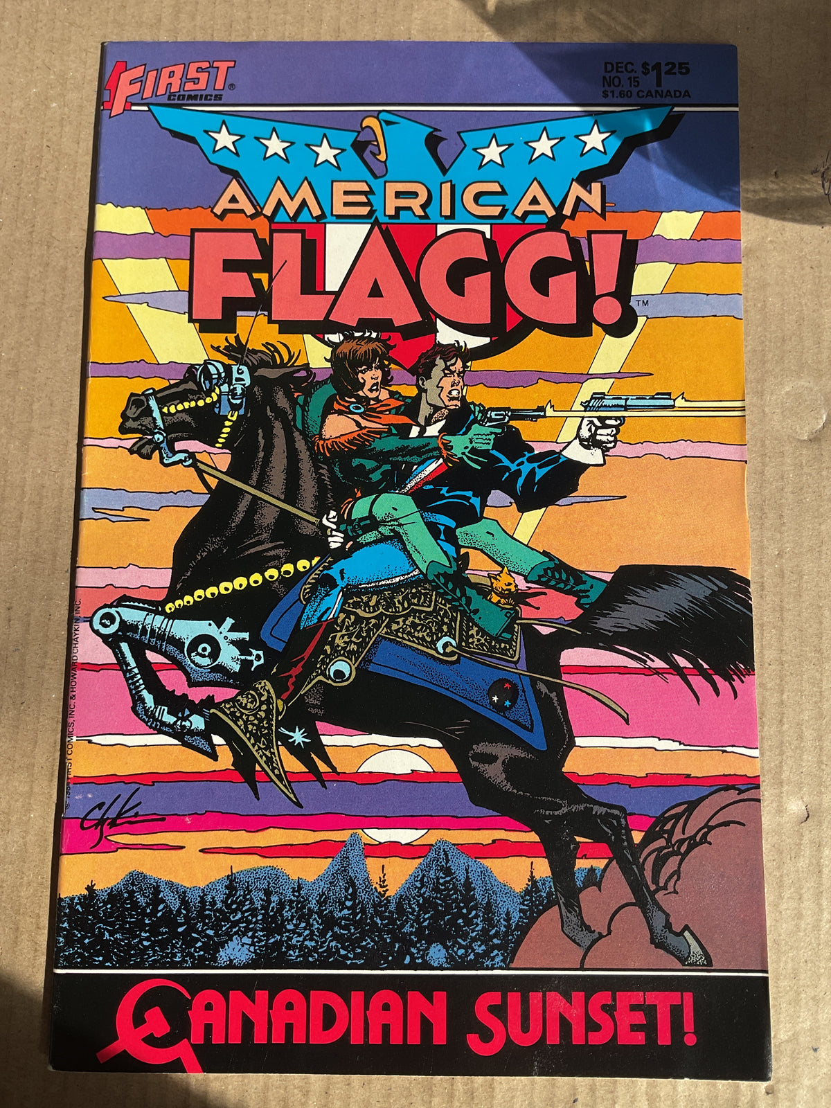 American Flagg #15 1984 First Comics