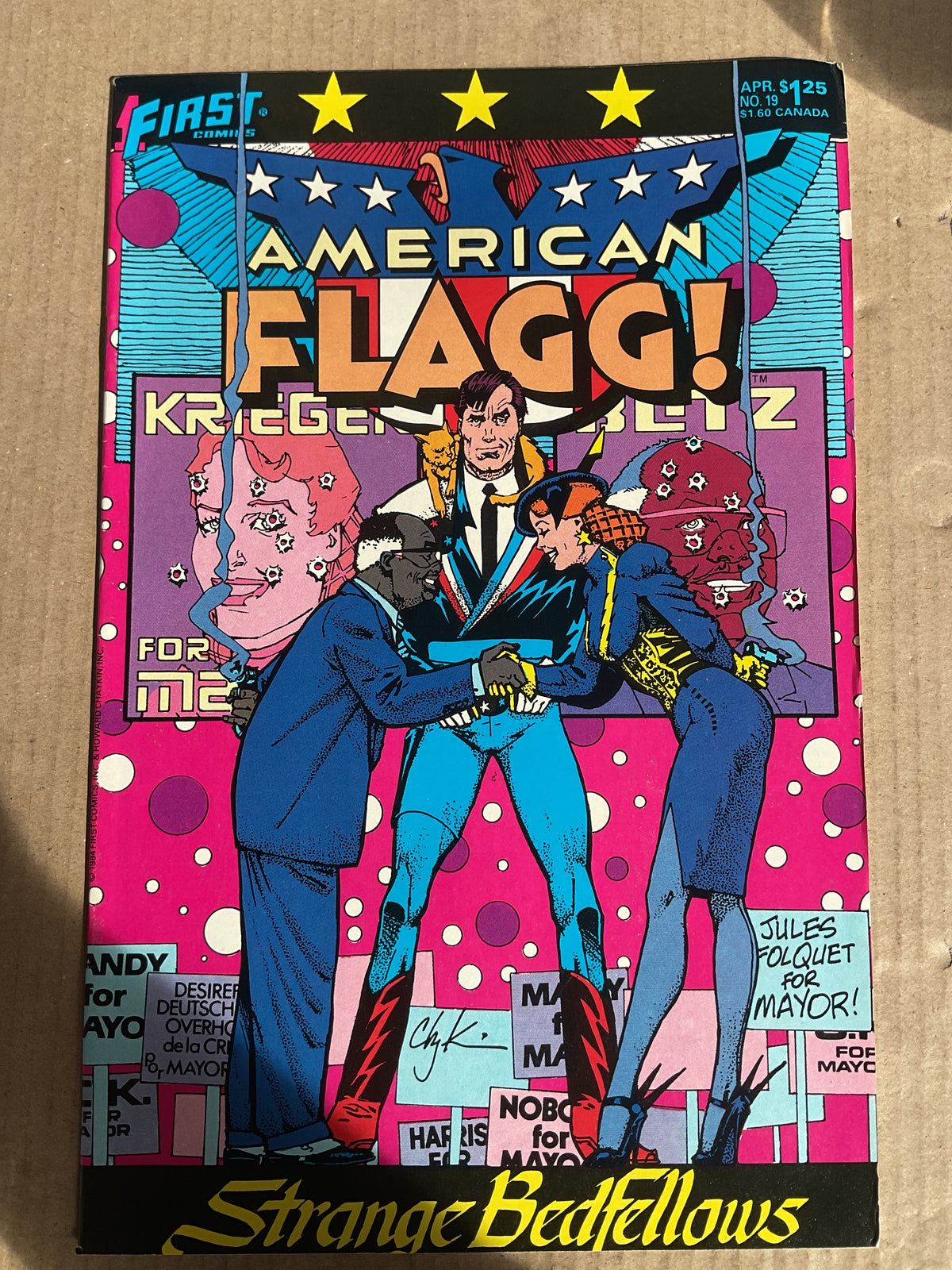 American Flagg #19 1985 First Comics