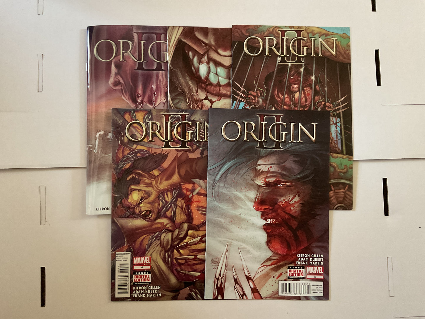 Origin II #1-5 2014 Marvel Comics Complete Series