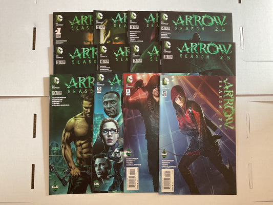 Arrow Season 2.5 #1-12 2015 DC Comics Complete Series