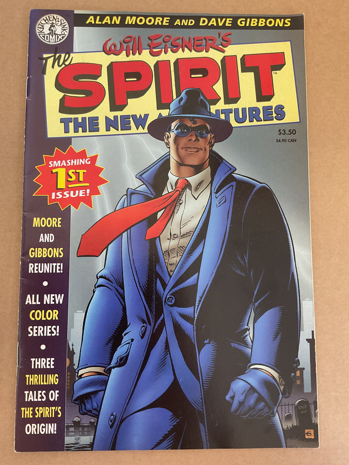 The Spirit: The New Adventures #1 1997 Kitchen Sink Comics