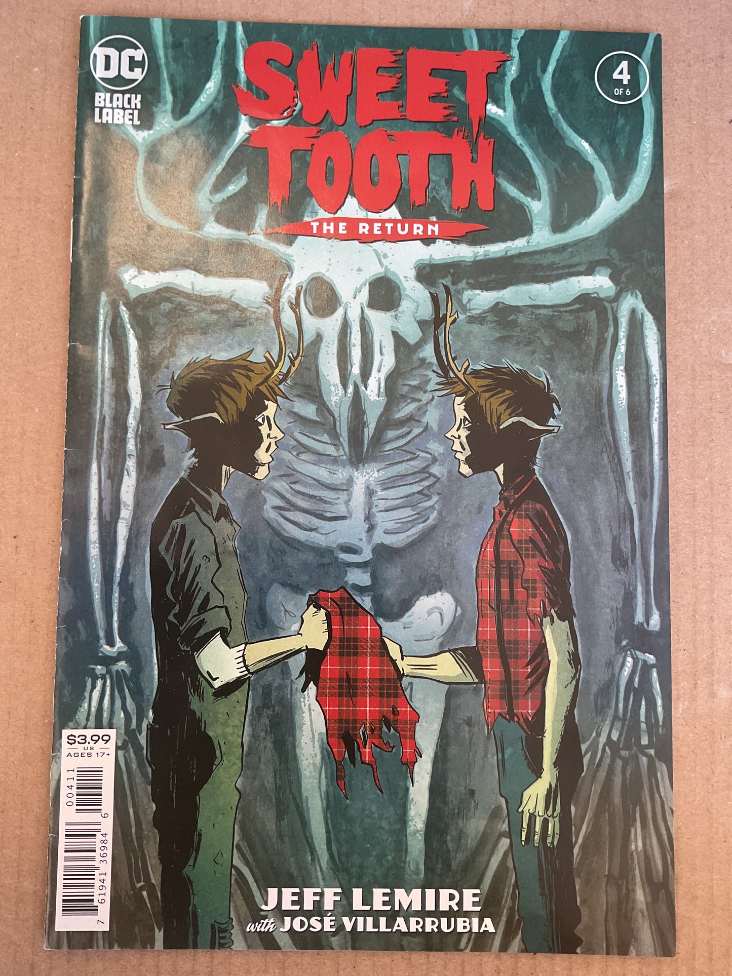Sweet Tooth The Return #4 2021 DC Comics Black Label
