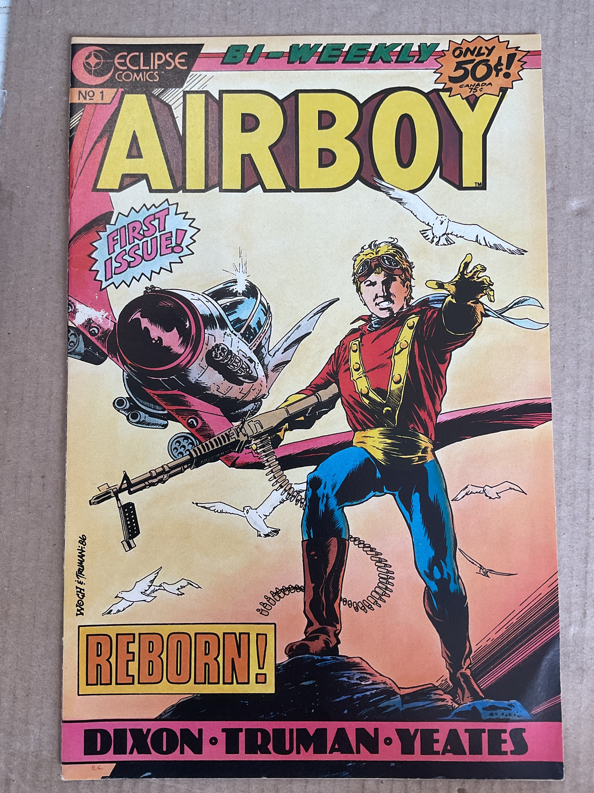 AirBoy #1 1986 Eclipse Comics
