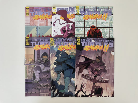 Teenage Mutant Ninja Turtles Jennika II #1-6 2021 IDW Publishing Complete Series