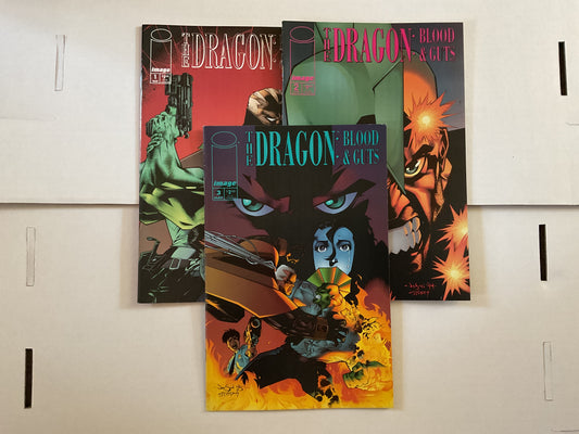 The Dragon Blood And Guts #1-3 1995 Image Comics Complete Series