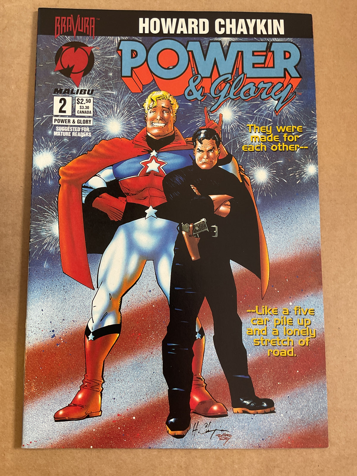 Power & Glory #2 1994 Malibu Comics