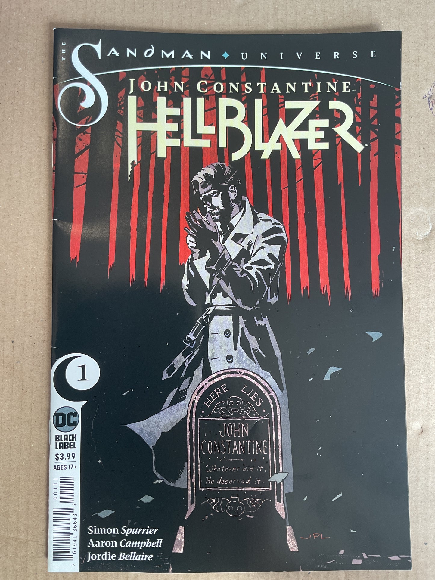 John Constantine Hellblazer #1 2020 DC Comics