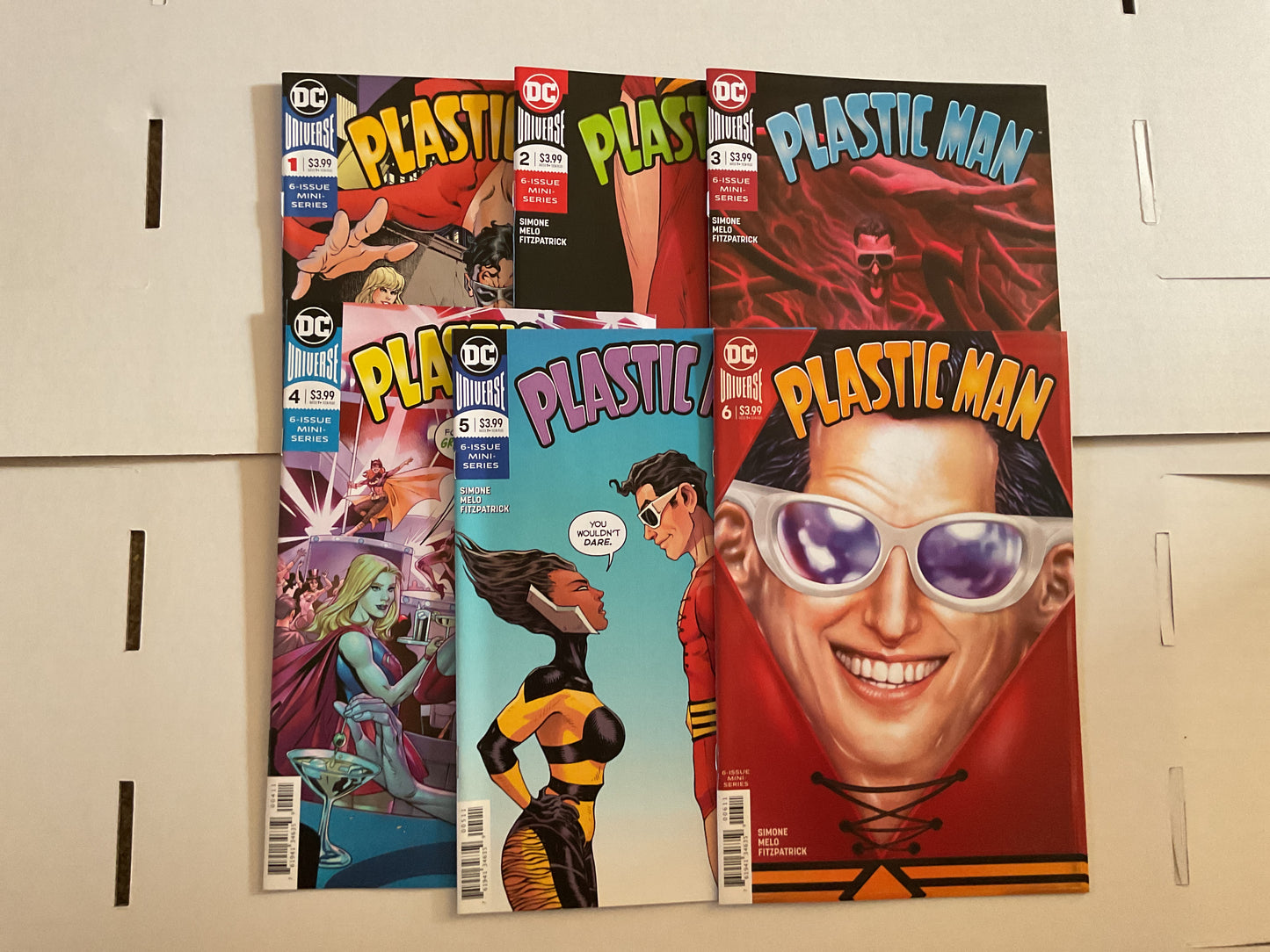 Plastic Man #1-6 2018 Marvel Comics Complete Series