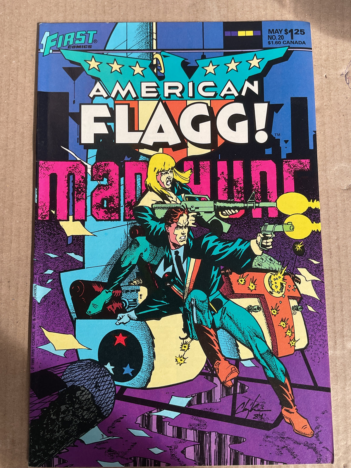 American Flagg #20 1985 First Comics