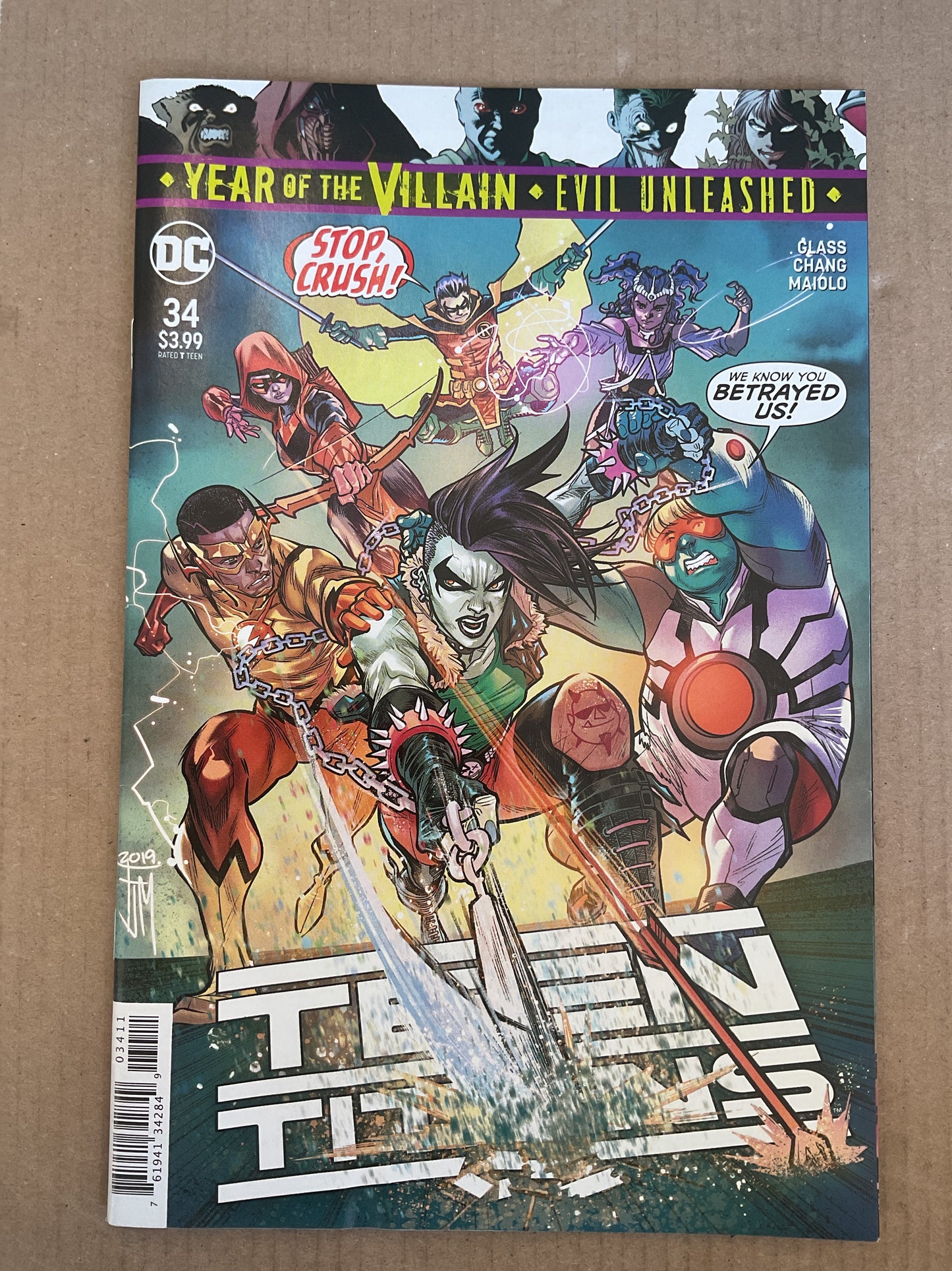 Teen Titans #34 2019 DC Comics