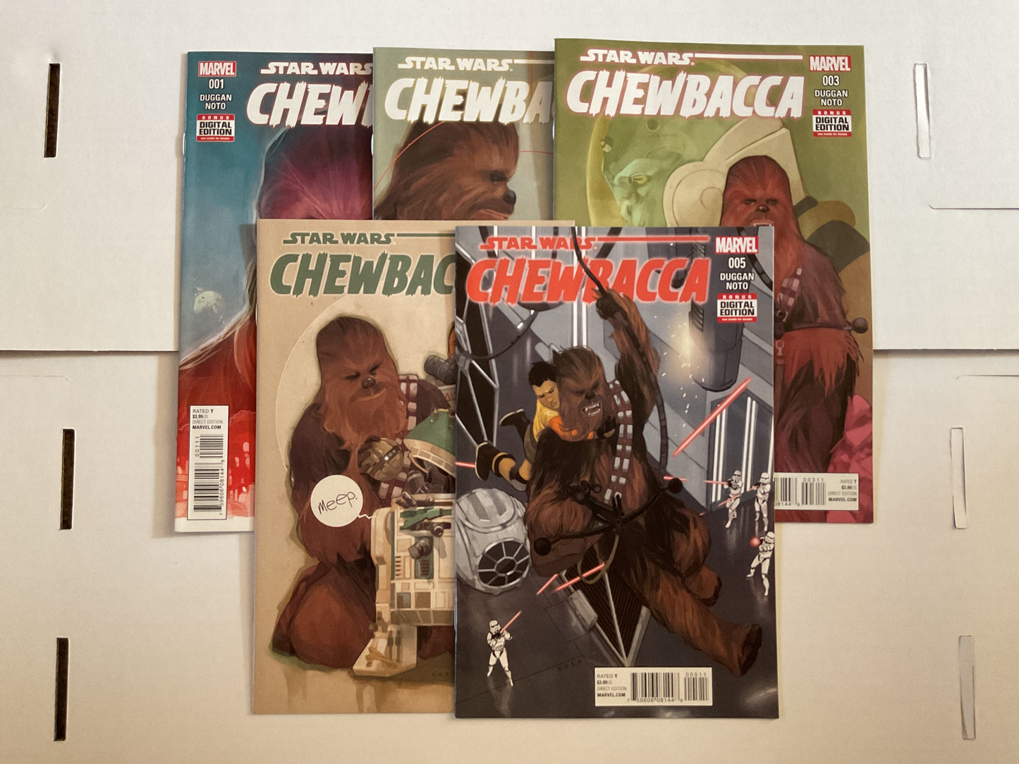 Star Wars Chewbacca #1-5 2015 Marvel Comics Complete Series