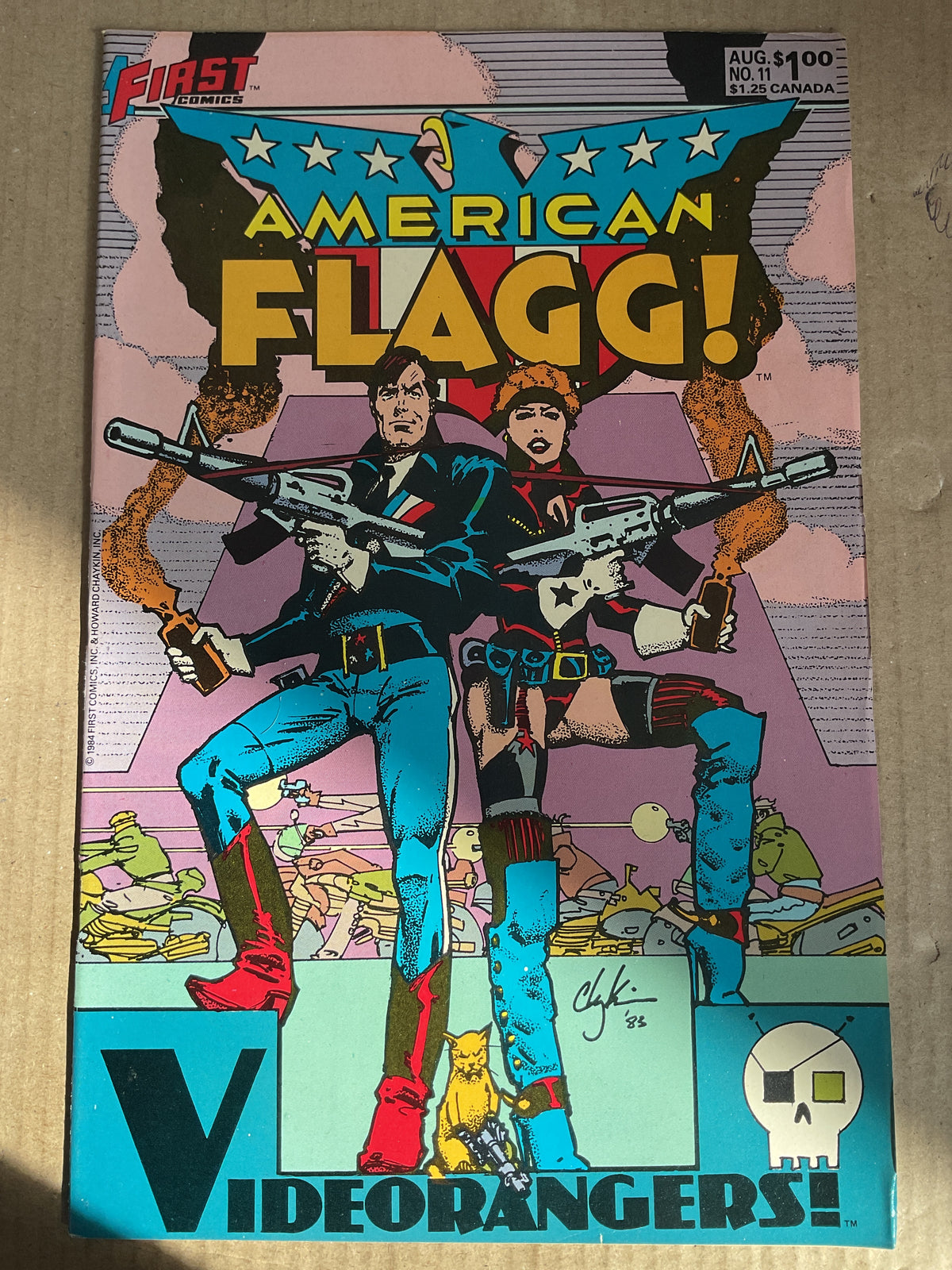 American Flagg #11 1984 First Comics