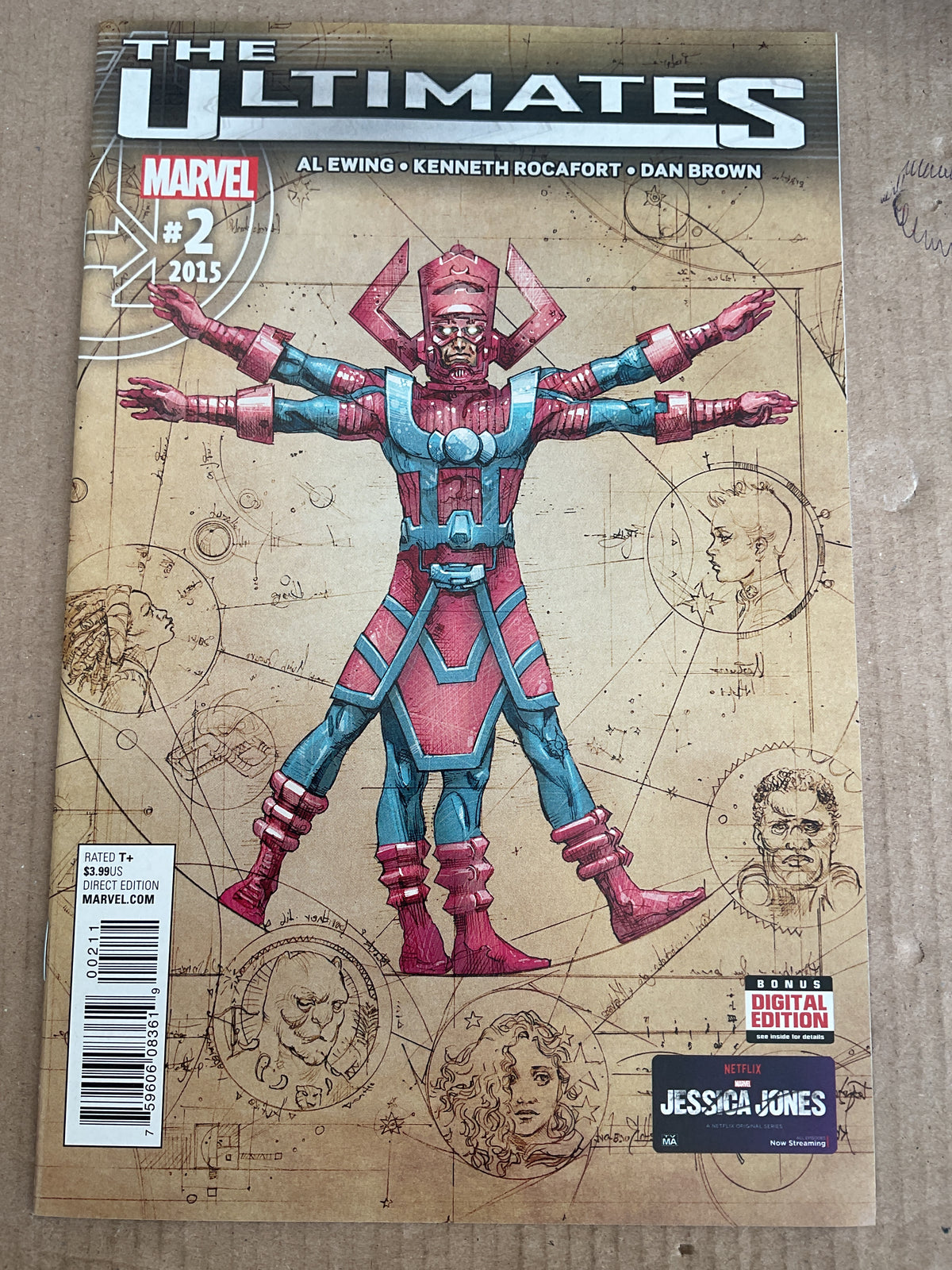 Ultimates #2 2015 Marvel Comics 1st Appearance of Lifebringer Galactus