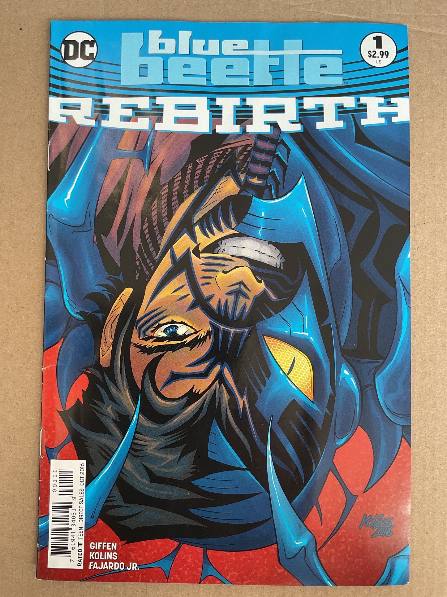 Blue Beetle Rebirth #1 2016 DC Comics