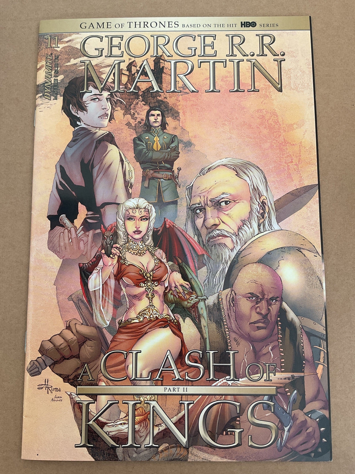 George RR Martin’s A Clash Of Kings Part II #11 2021 Dynamite Entertainment Rubi Variant