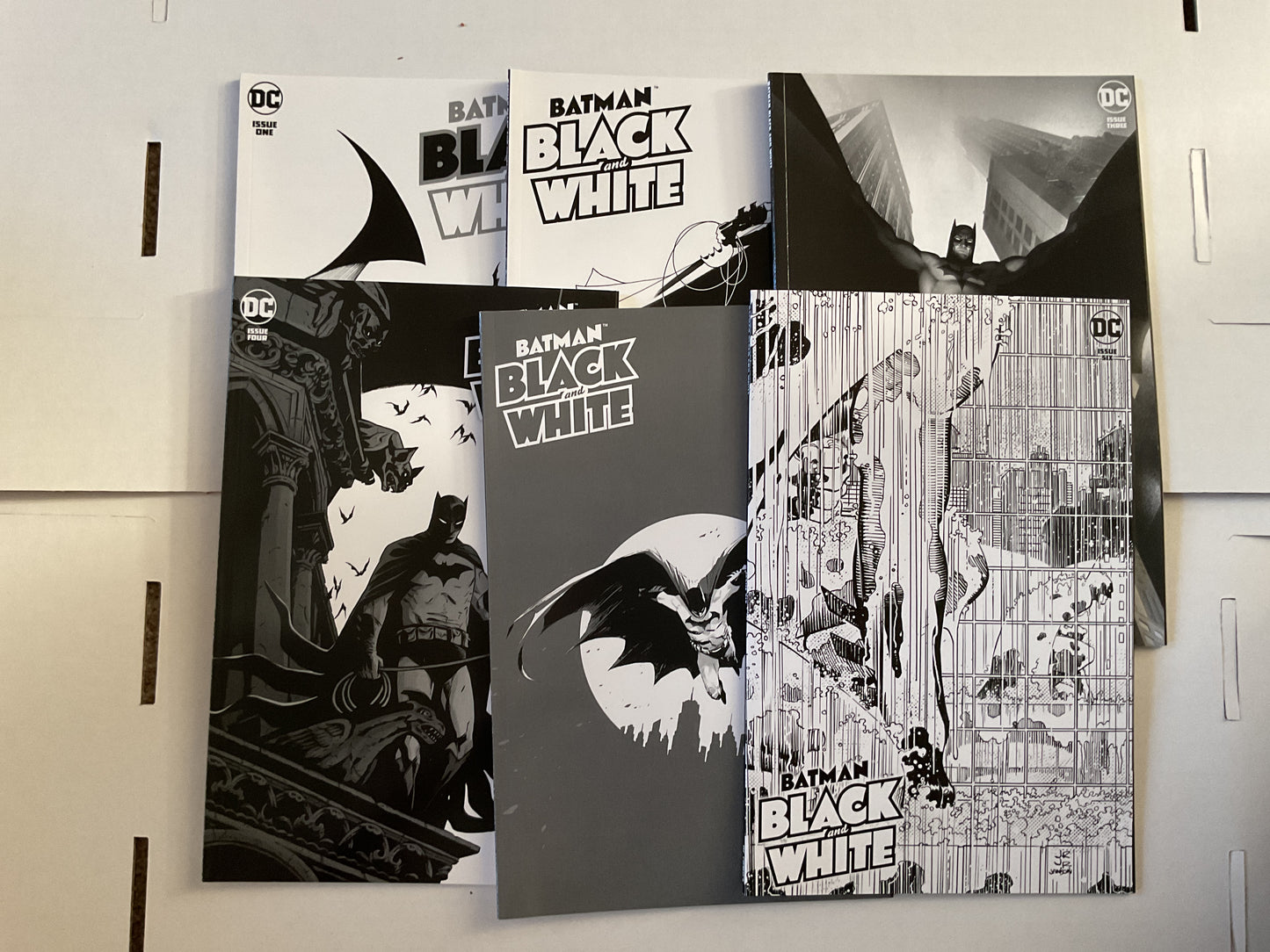 Batman Black And White #1-6 2021 DC Comics Complete Series
