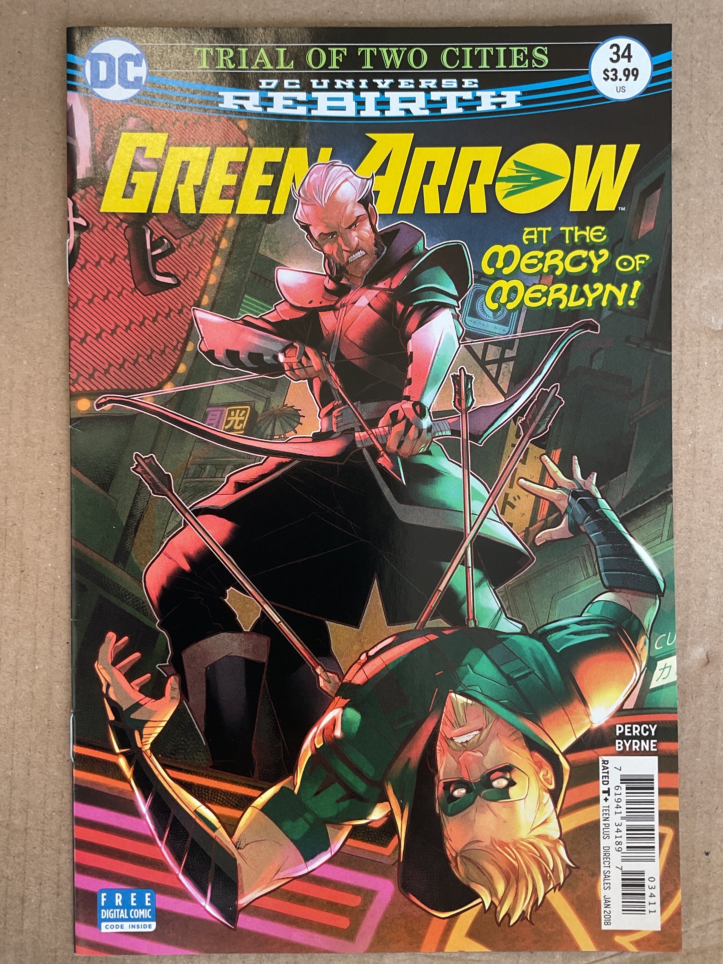 Green Arrow #34 2018 DC Comics