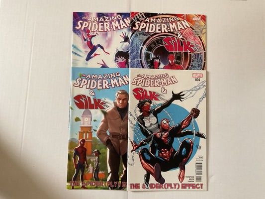 Amazing Spider-Man & Silk Spider( Fly) Effect #1-4 2016 Marvel Comics Complete Series