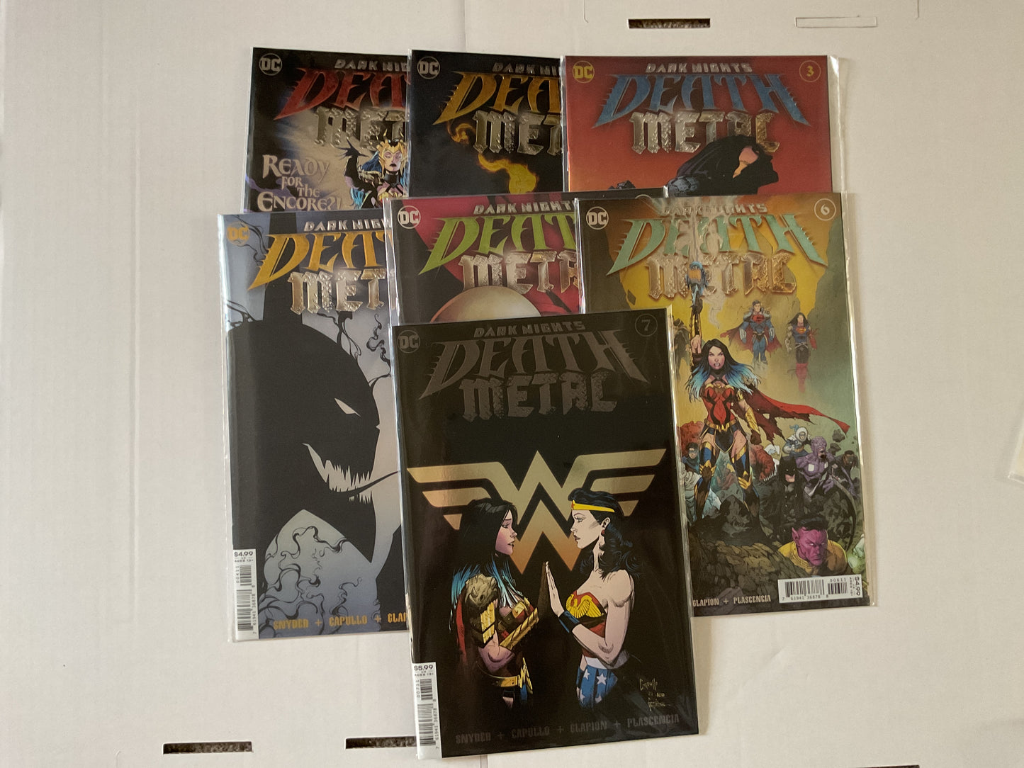 Dark Nights Death Metal #1-7 2020 DC Comics Complete Series