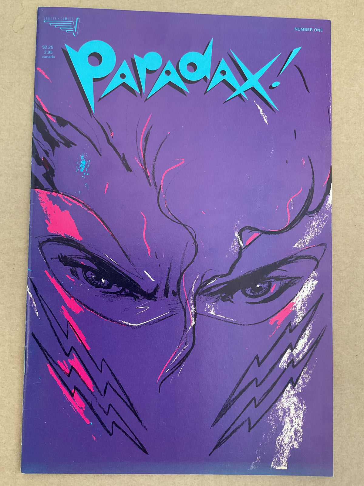 Paradax #1 1987 Vortex Comics
