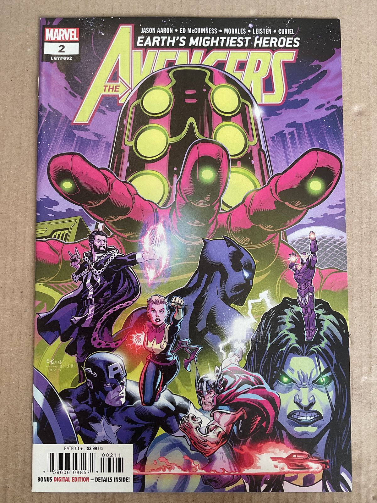 Avengers #2 2018 Marvel Comics