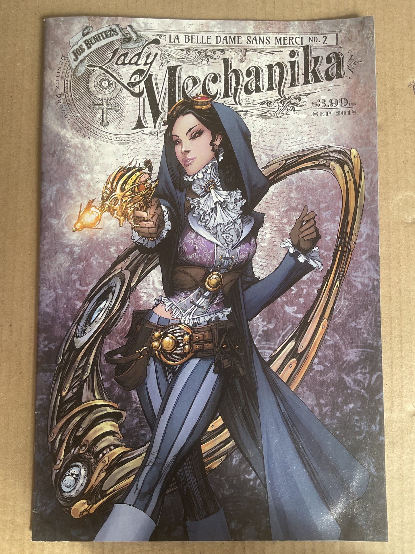 Lady Mechanika La Belle Dame Sans Merci #2 2018 Benitez Productions