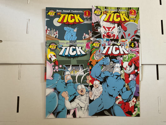 The Tick #1-4 2018 NEC Complete Series
