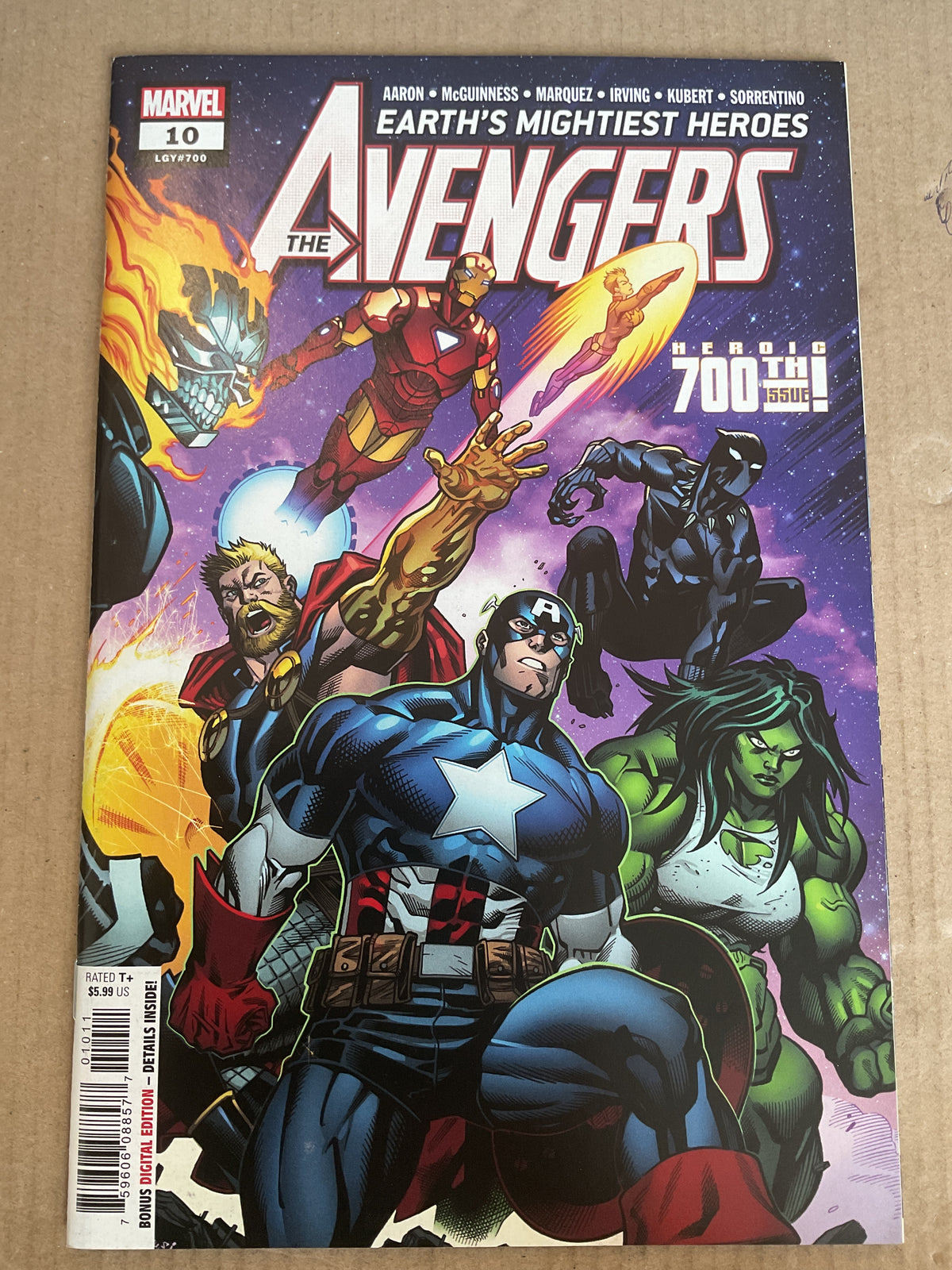 Avengers #10 2019 Marvel Comics 1st Appearance Of Red Widow