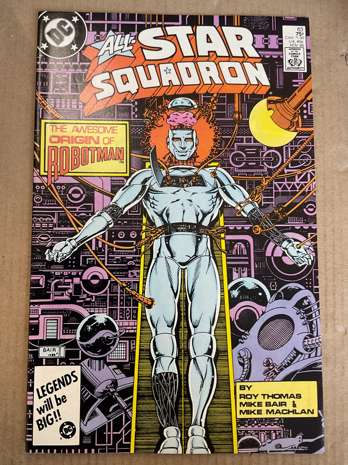 All-Star Squadron #63 1986 DC Comics