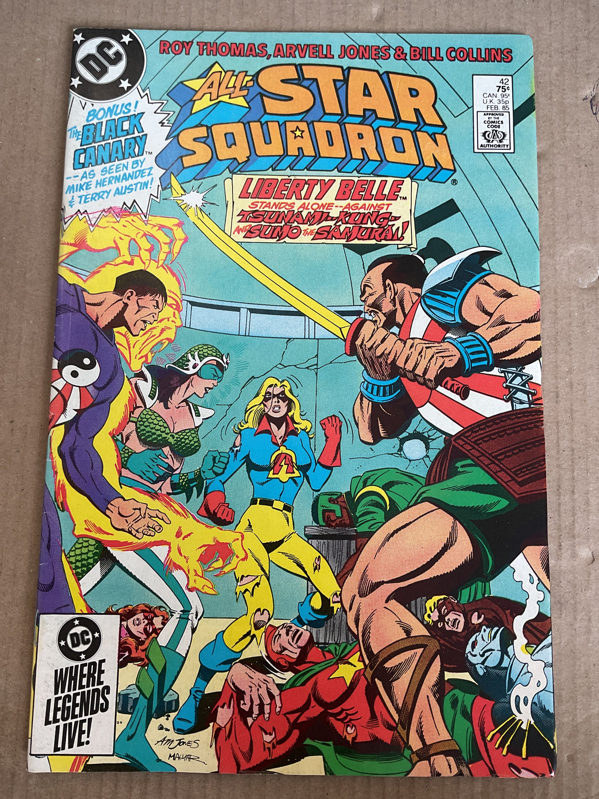 All-Star Squadron #42 1985 DC Comics