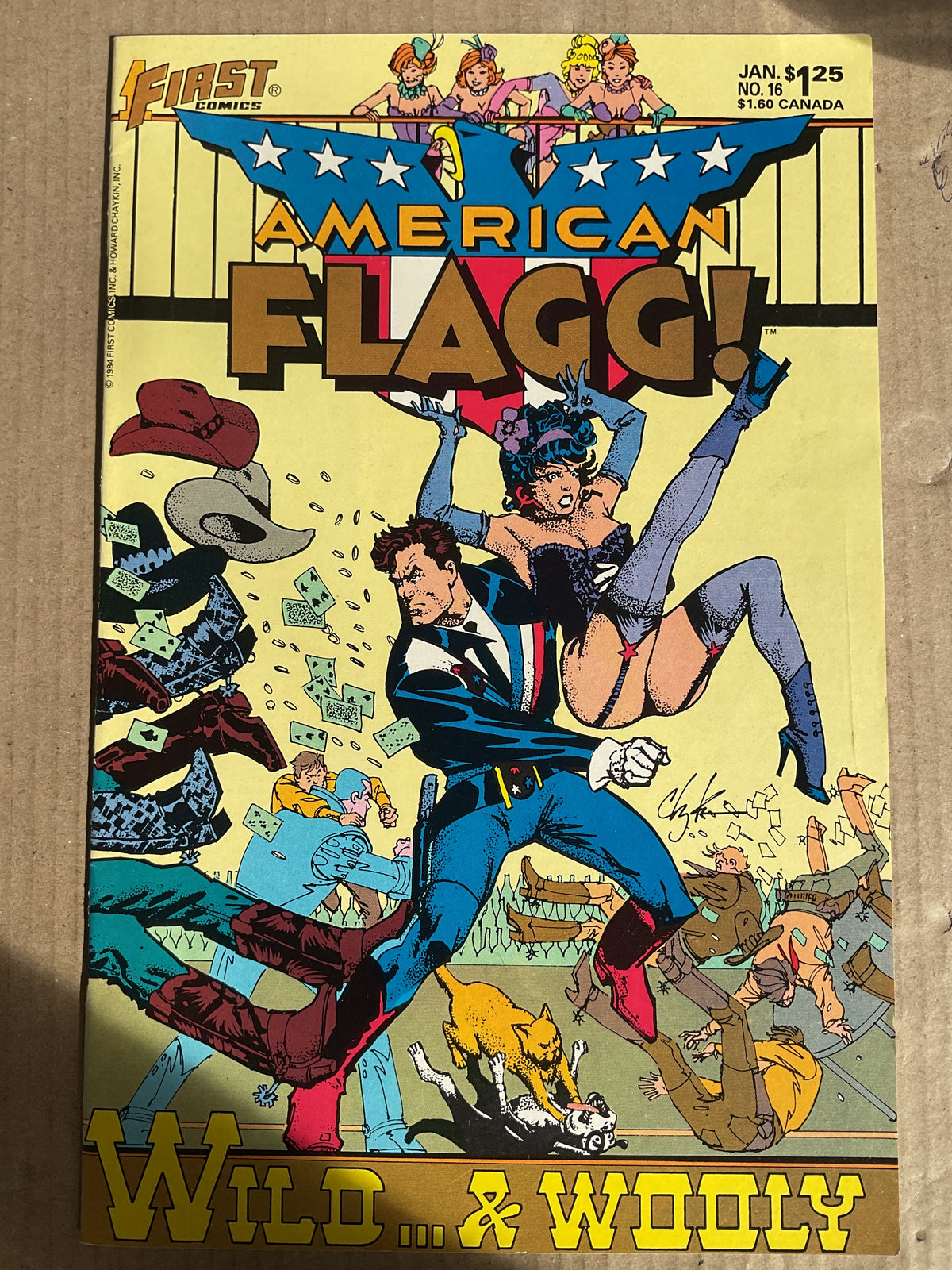 American Flagg #16 1985 First Comics