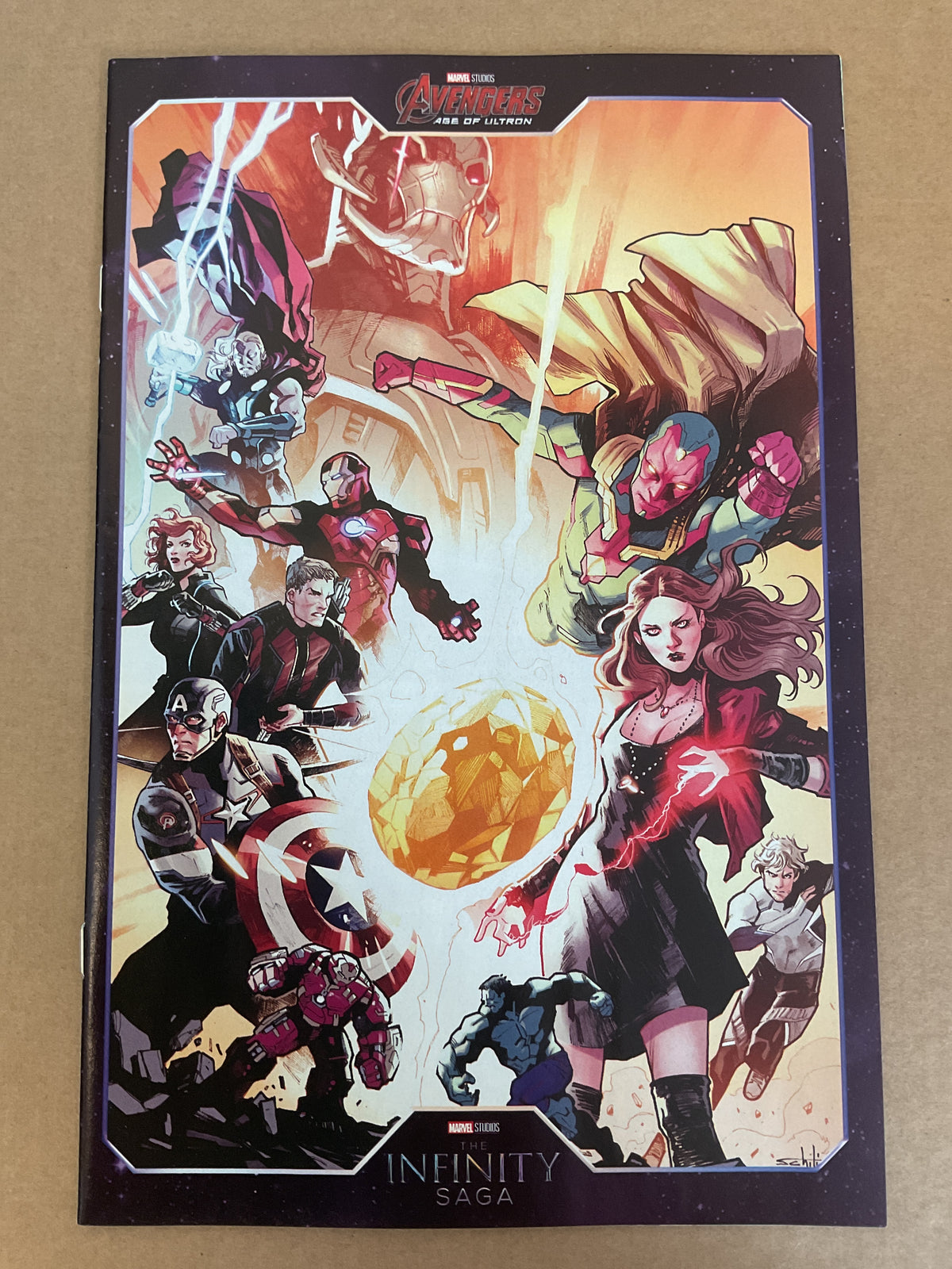 Captain America Iron Man #5 2022 Marvel Comics Valerio Schiti MCU Infinity Saga Variant