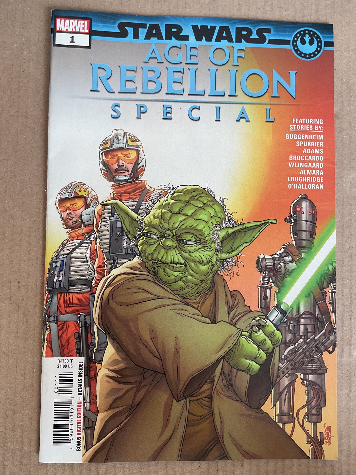 Star Wars Age Of Rebellion Special #1 2019 Marvel Comics