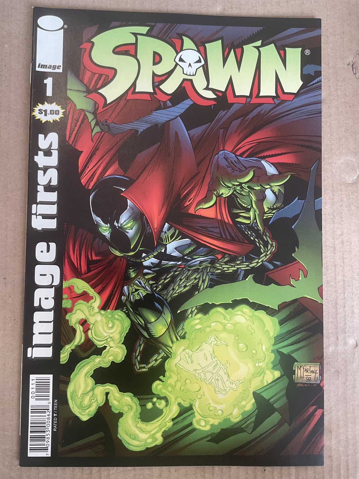 Image Firsts Spawn #1 2nd Printing 2015 Image Comics