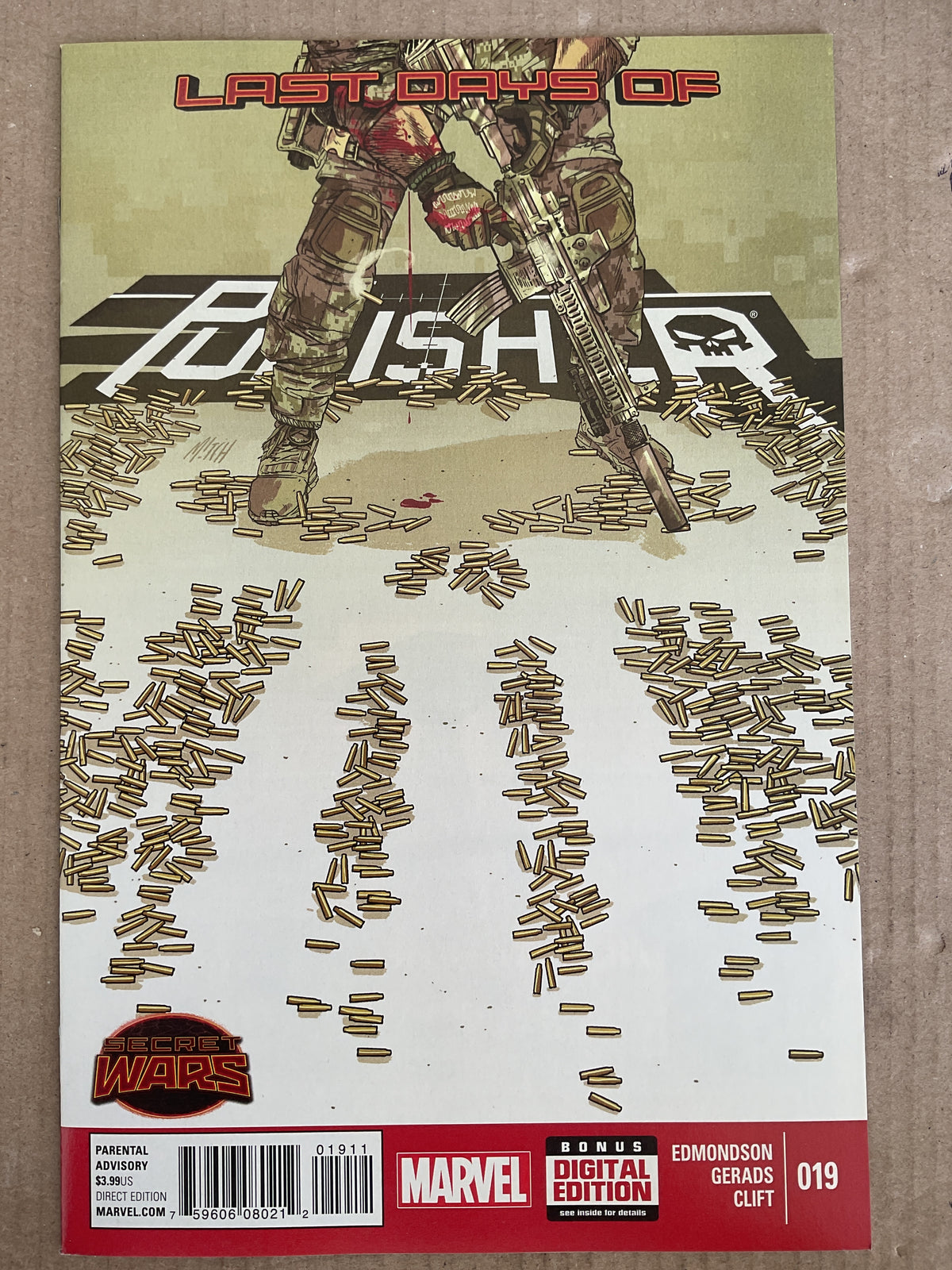 Punisher #19 2015 Marvel Comics Secret Wars