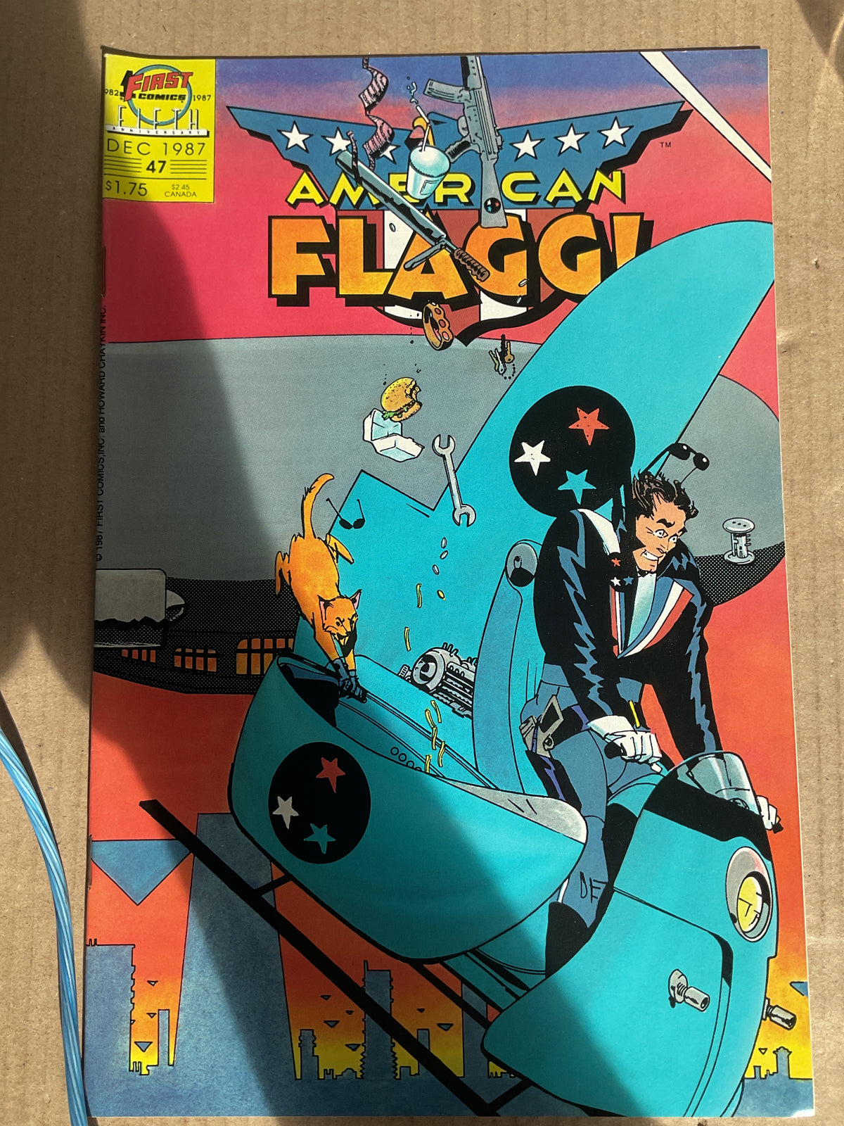 American Flagg #47 1987 First Comics
