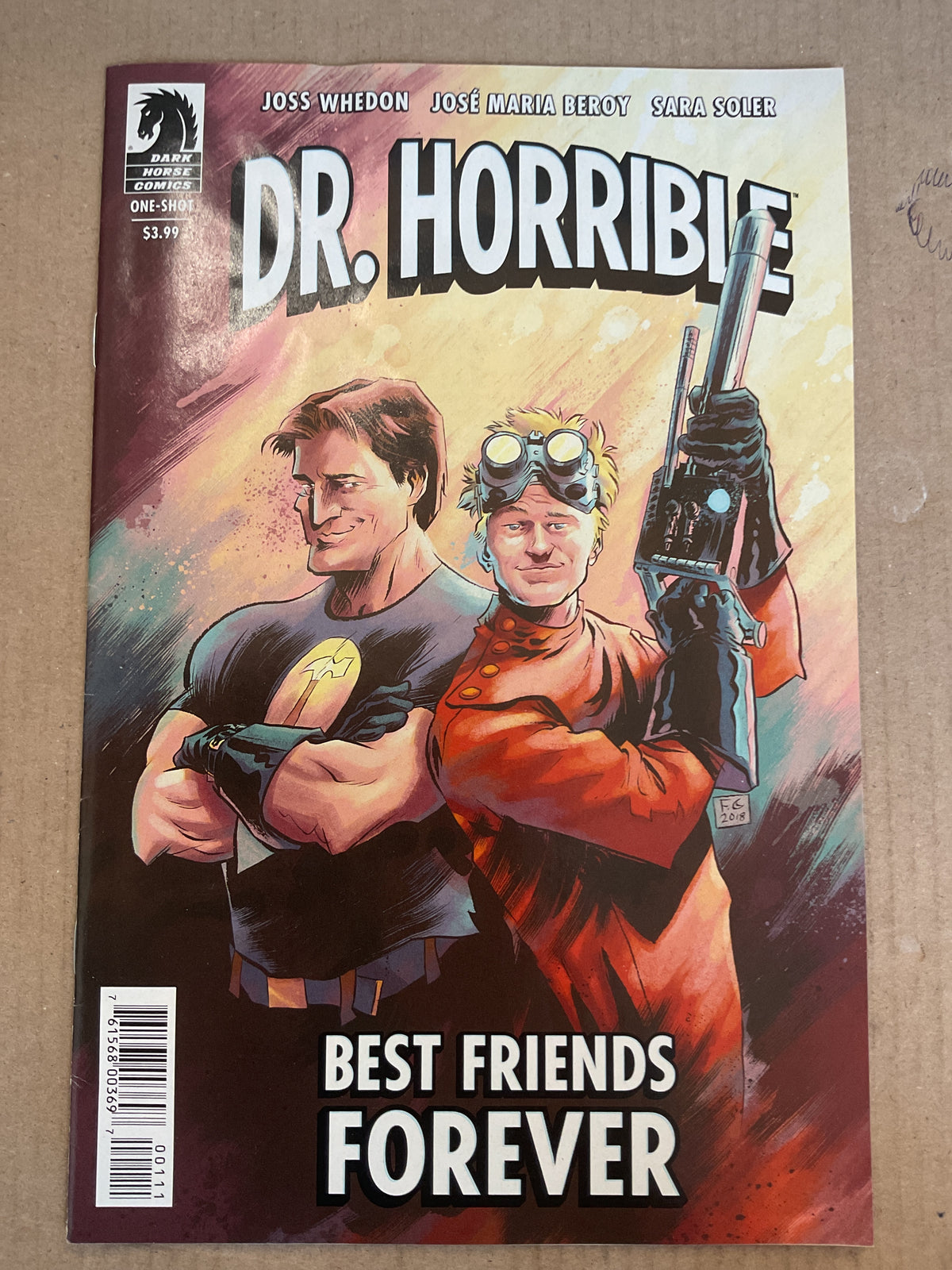 Dr Horrible Best Friends Forever #1 2018 Dark Horse Comics