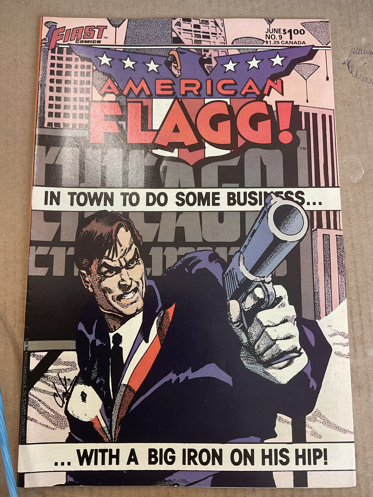 American Flagg #9 1984 First Comics