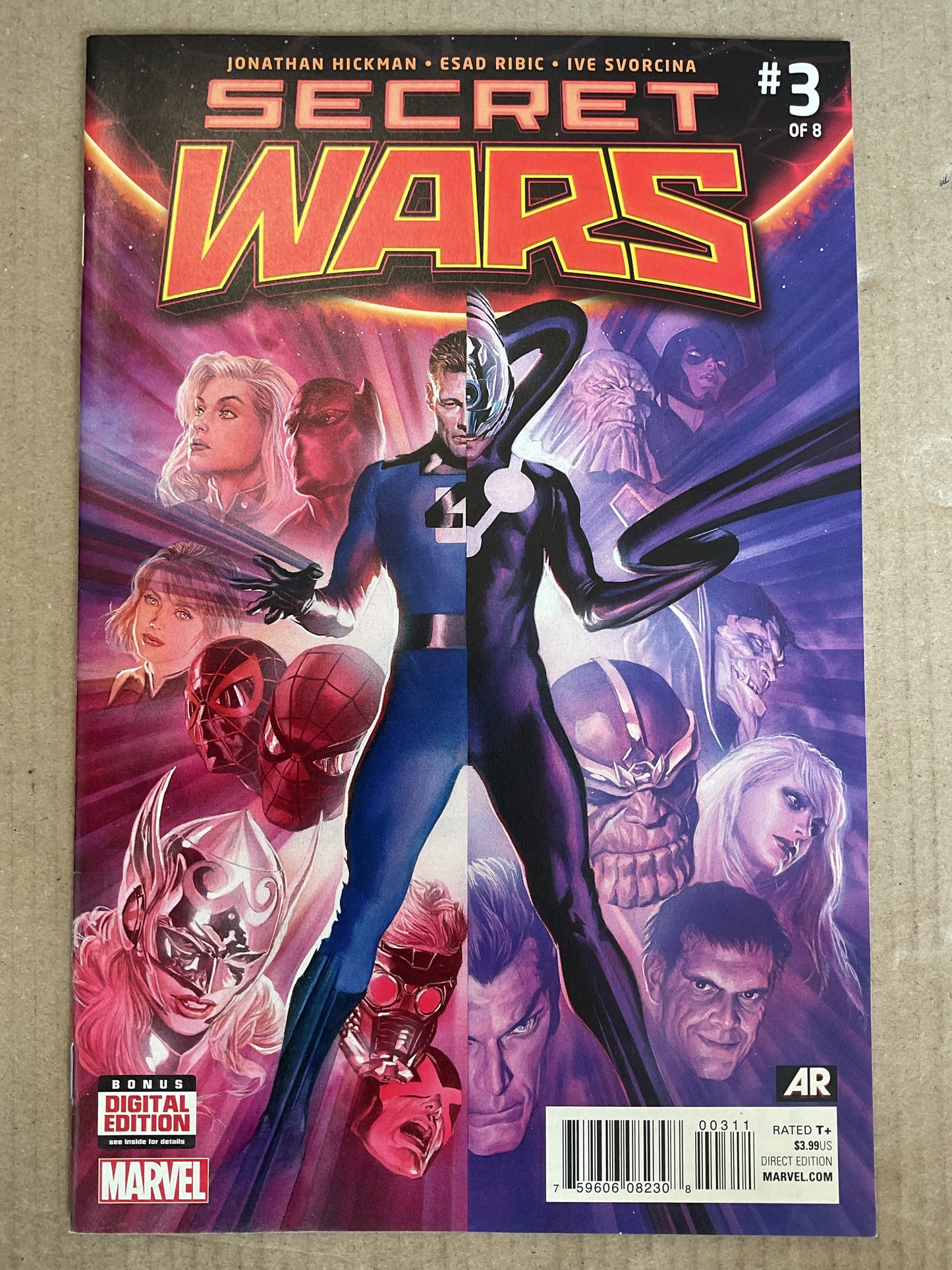 Secret Wars #3 2015 Marvel Comics