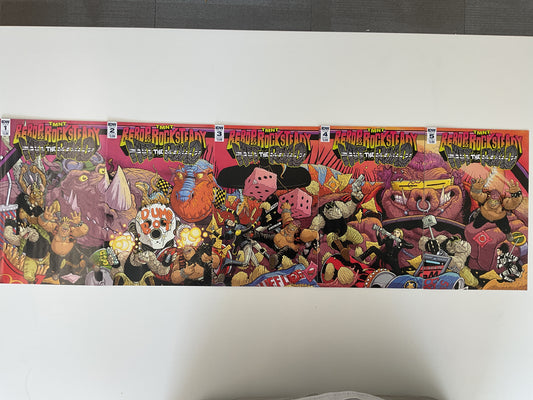 TMNT Beebop & Rocksteady Hit The Road #1-5 2018 IDW Publishing Complete Series