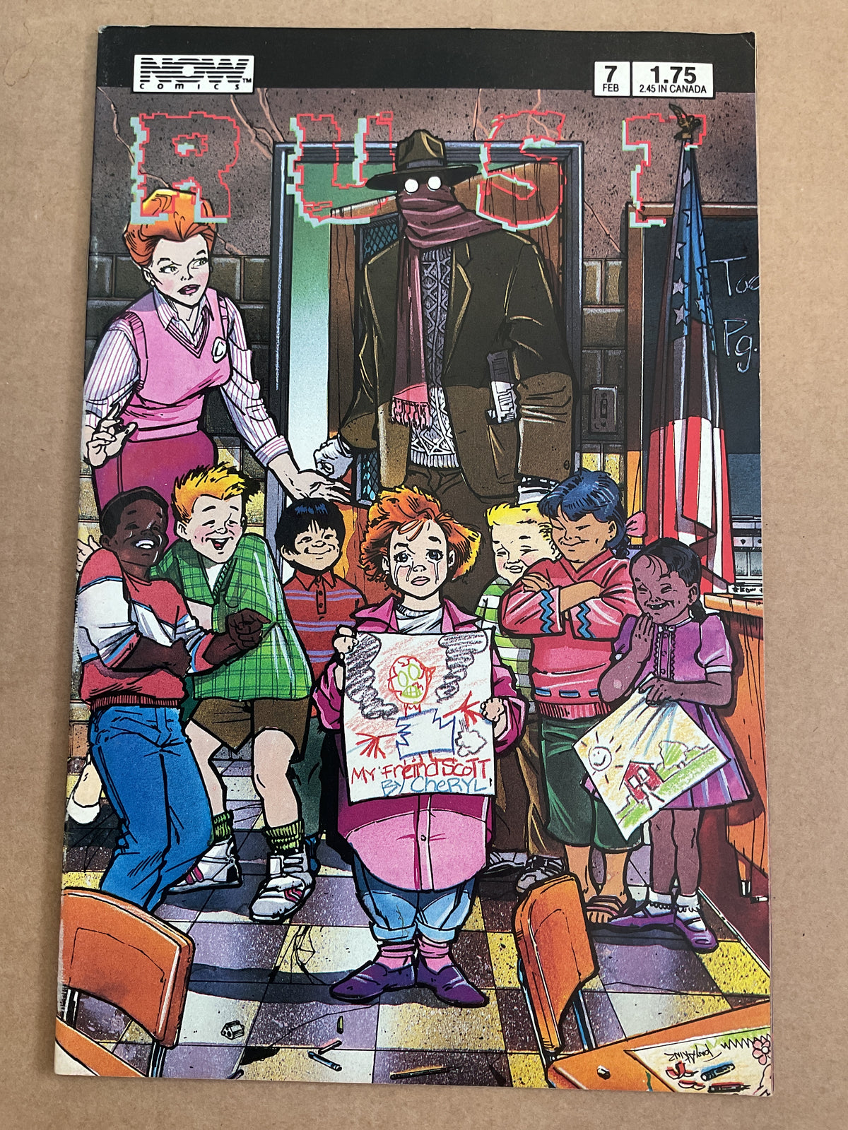 Rust #7 1988 Now Comics