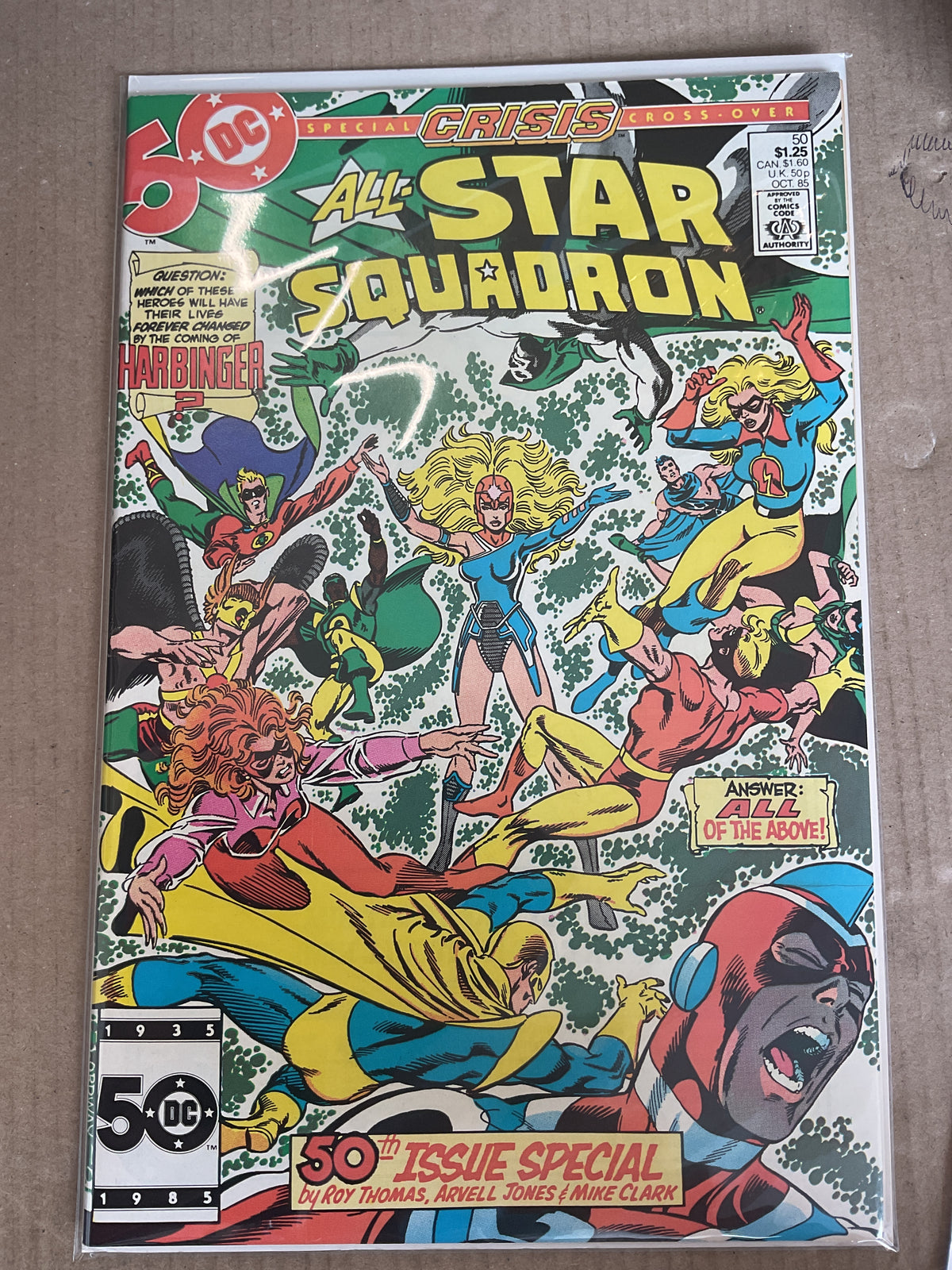 All-Star Squadron #50 1985 DC Comics Crisis On Infinite Earths