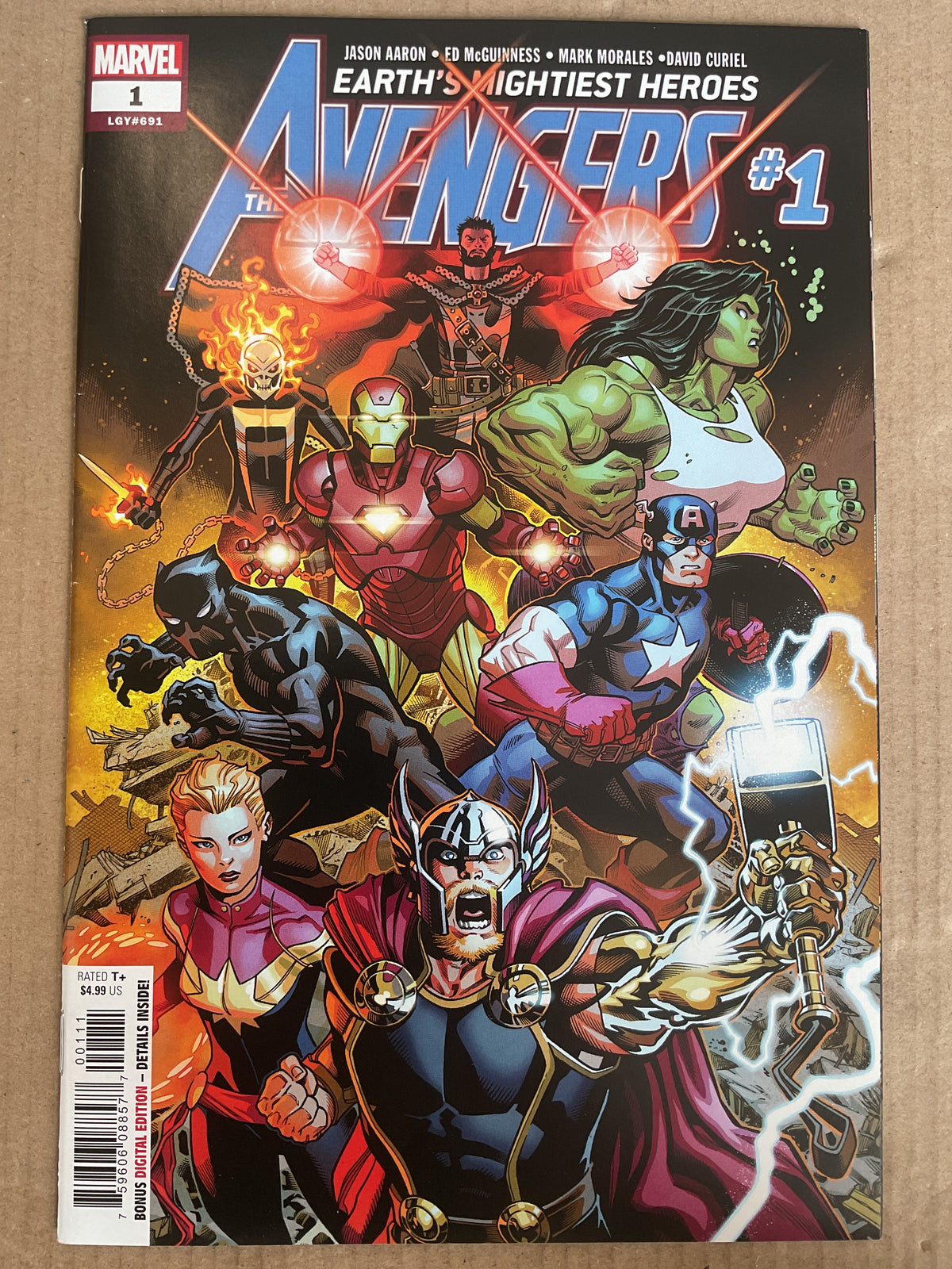 Avengers #1 2018 Marvel Comics